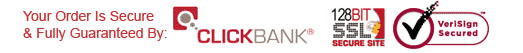 Your order is fully protected by ClickBank